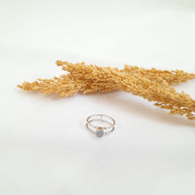 Load image into Gallery viewer, Ring Miss Double Moonstone
