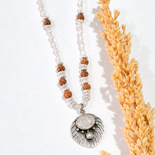 Load image into Gallery viewer, Necklace Yoga Moon Charm