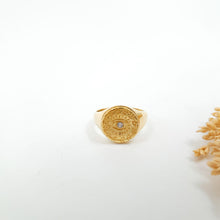 Load image into Gallery viewer, Ring Big Signet Evil Eye