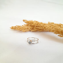 Load image into Gallery viewer, Ring Miss Double Moonstone