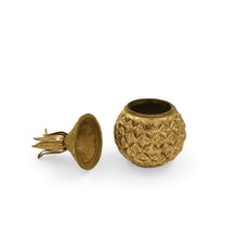 Load image into Gallery viewer, Brass Decor Small Pineapple Box