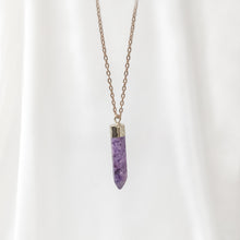 Load image into Gallery viewer, Necklace Love Pointy Agate