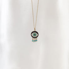 Load image into Gallery viewer, Necklace Resin Evil Eye