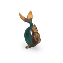 Load image into Gallery viewer, Brass Decor Fairy Mermaid