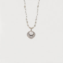 Load image into Gallery viewer, Necklace Yoga Moon Charm