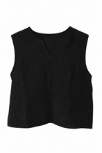 Load image into Gallery viewer, Cotton Crepe Gauze Sleeveless Shirt
