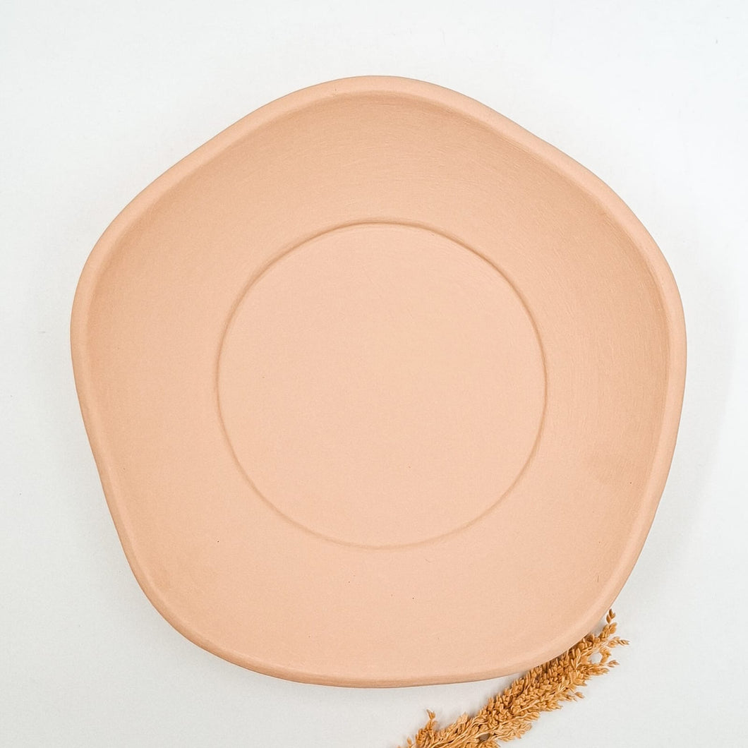 Lombok Ceramic Flower Plate