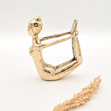 Load image into Gallery viewer, Brass Decor Meditating Yoga

