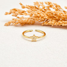 Load image into Gallery viewer, Ring Enamel Star Zircone
