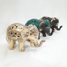 Load image into Gallery viewer, Brass Decor Elephant Happy Kerawang
