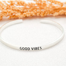 Load image into Gallery viewer, Bracelet Brass Quote 15 Cm
