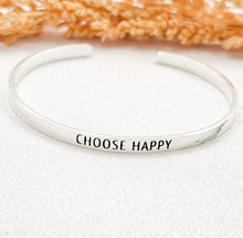 Load image into Gallery viewer, Bracelet Brass Quote 15 Cm

