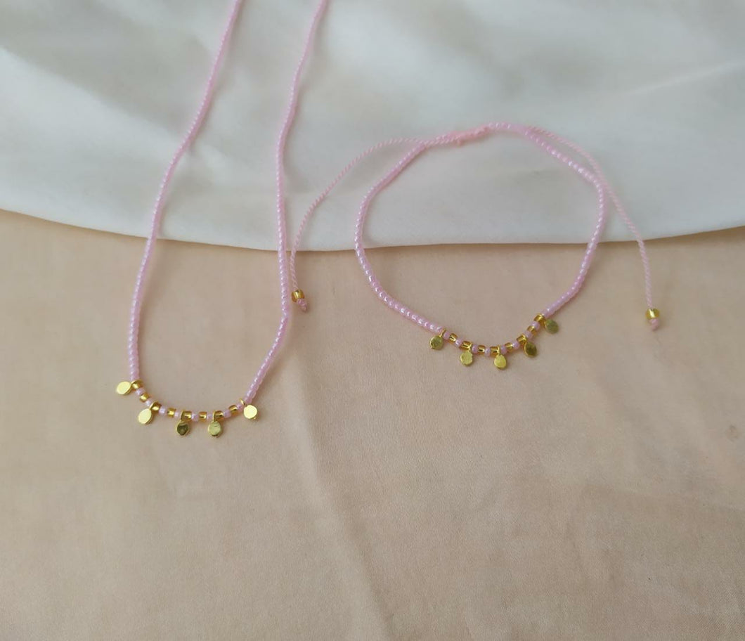 Necklace Bead Gold Charm
