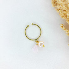 Load image into Gallery viewer, Ring Charm Pearl Tassel
