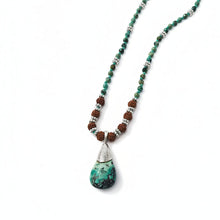 Load image into Gallery viewer, Necklace Yoga Gemstone Drop
