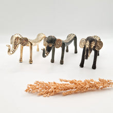 Load image into Gallery viewer, Brass Decor Tribal Elephant
