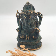 Load image into Gallery viewer, Brass Decor Lord Ganesha Happy
