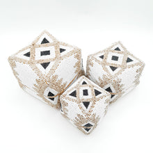 Load image into Gallery viewer, Balinese Beads Box Set of 3 Square
