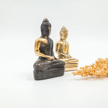 Load image into Gallery viewer, Brass Incense Holder Meditating Buddha
