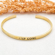 Load image into Gallery viewer, Bracelet Brass Quote 15 Cm
