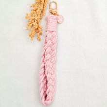 Load image into Gallery viewer, Keychain Braid with Smile Charm
