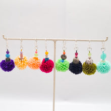 Load image into Gallery viewer, Keychain Pom Pom Lucky Blessing
