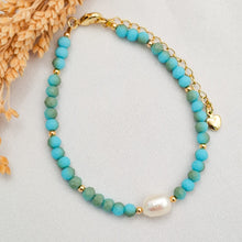 Load image into Gallery viewer, Bracelet Crystal &amp; Single Pearl

