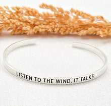 Load image into Gallery viewer, Bracelet Brass Quote 15 Cm
