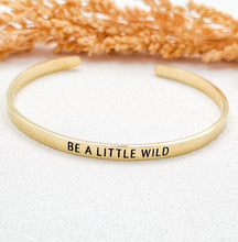 Load image into Gallery viewer, Bracelet Brass Quote 15 Cm
