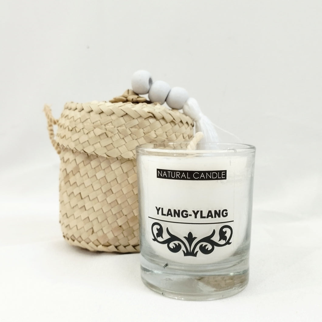 Box Pandan and Candle Tassel