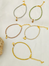 Load image into Gallery viewer, Bracelet Crystal Pearl &amp; Fairy Charm
