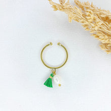 Load image into Gallery viewer, Ring Charm Pearl Tassel
