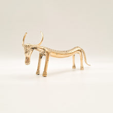 Load image into Gallery viewer, Brass Decor Tribal Bull
