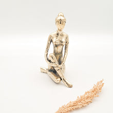 Load image into Gallery viewer, Brass Decor Meditating Yoga
