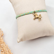 Load image into Gallery viewer, Bracelet Fairy Braid with Lucky Charm
