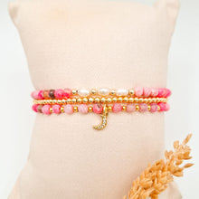 Load image into Gallery viewer, Bracelet Set Moon and Pearls

