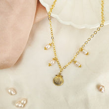 Load image into Gallery viewer, Necklace Mermaid Mix Pearl
