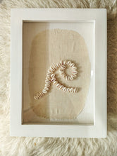 Load image into Gallery viewer, Frame with Shell Cowrie Art
