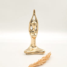 Load image into Gallery viewer, Brass Decor Meditating Yoga
