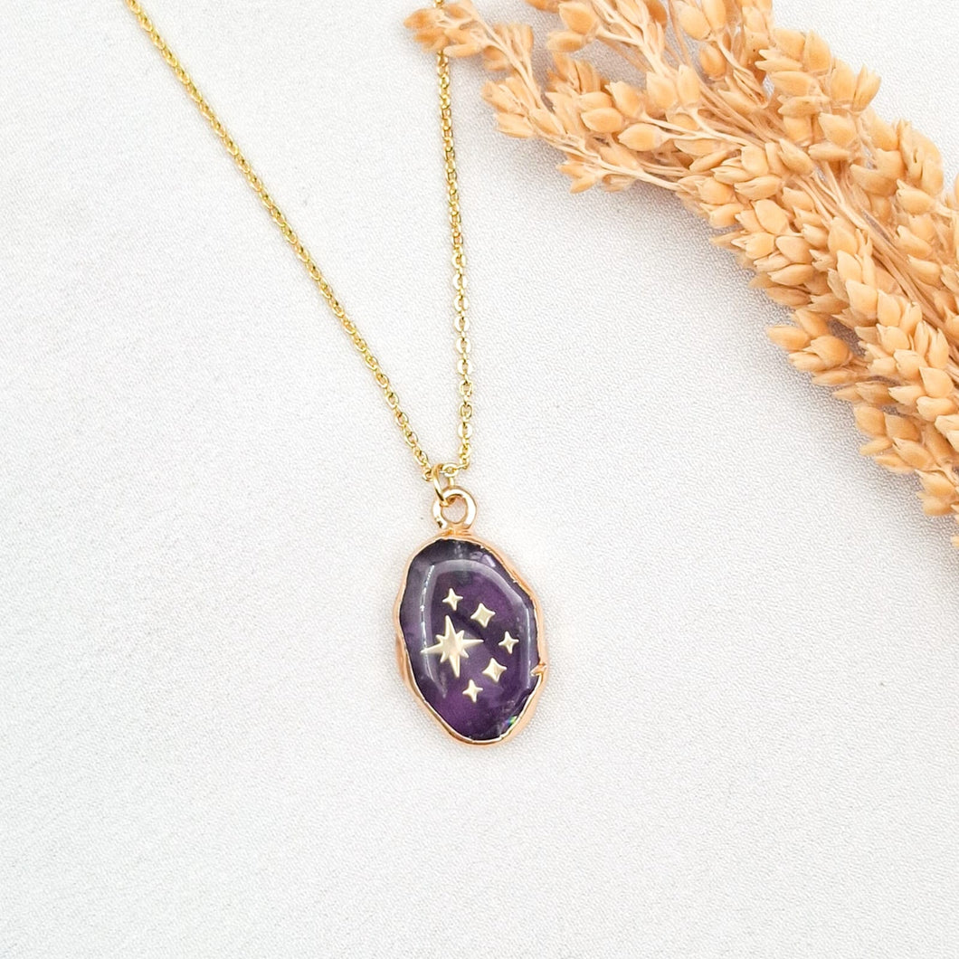 Necklace Mystical Amethyst