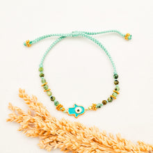 Load image into Gallery viewer, Bracelet Braid Tribal Eyes
