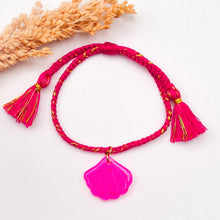 Load image into Gallery viewer, Bracelet Braid Glitter Shell
