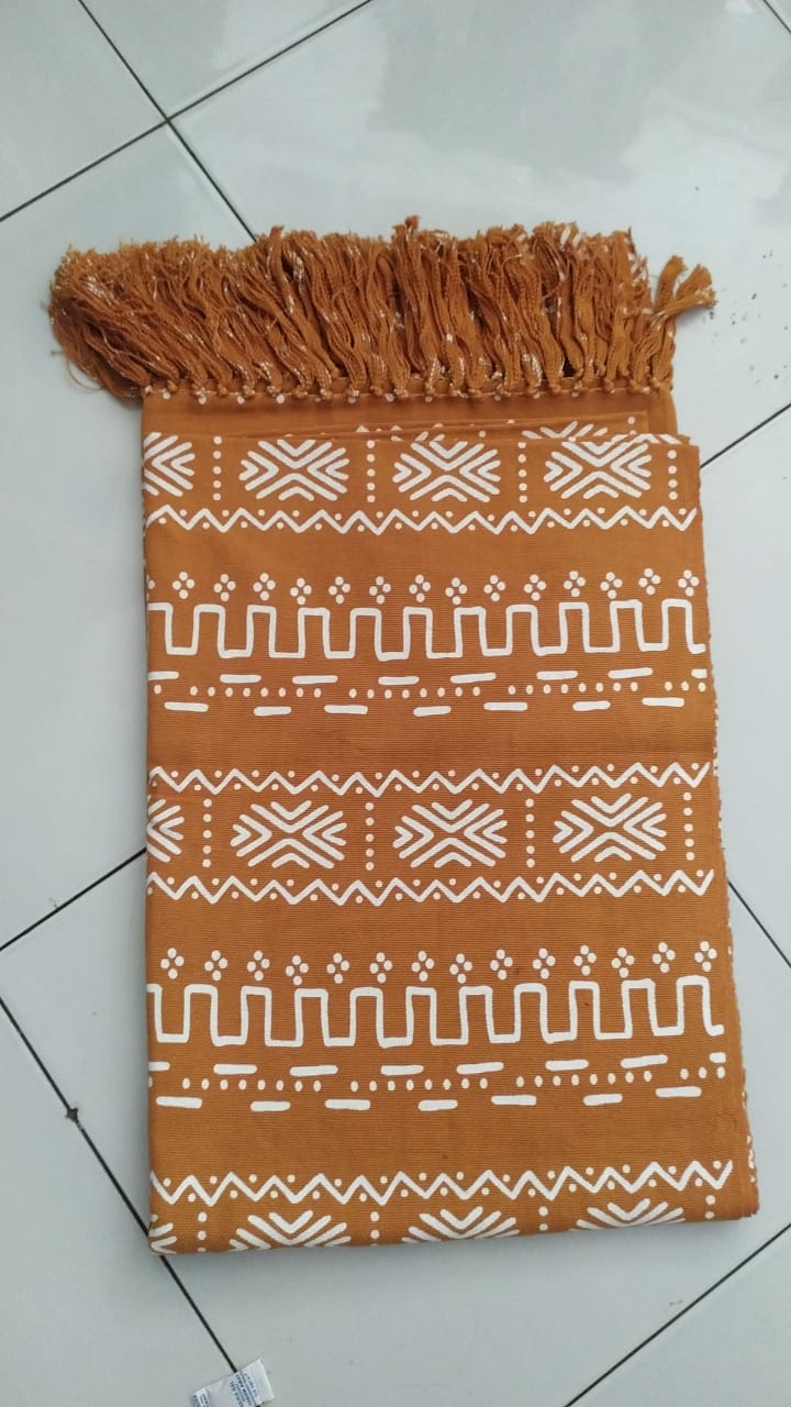 Blanket Tribal Teracotta