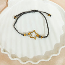 Load image into Gallery viewer, Bracelet Braid Wire Moon and Star
