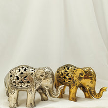 Load image into Gallery viewer, Brass Decor Elephant Happy Kerawang
