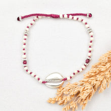 Load image into Gallery viewer, Bracelet Silver Cowrie Pearl
