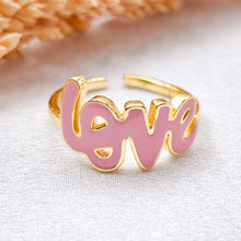 Load image into Gallery viewer, Ring Enamel Love
