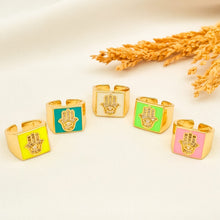 Load image into Gallery viewer, Ring Enamel Hand
