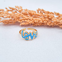 Load image into Gallery viewer, Ring Enamel Love
