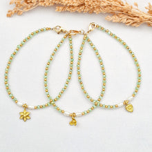 Load image into Gallery viewer, Bracelet Crystal Pearl &amp; Fairy Charm
